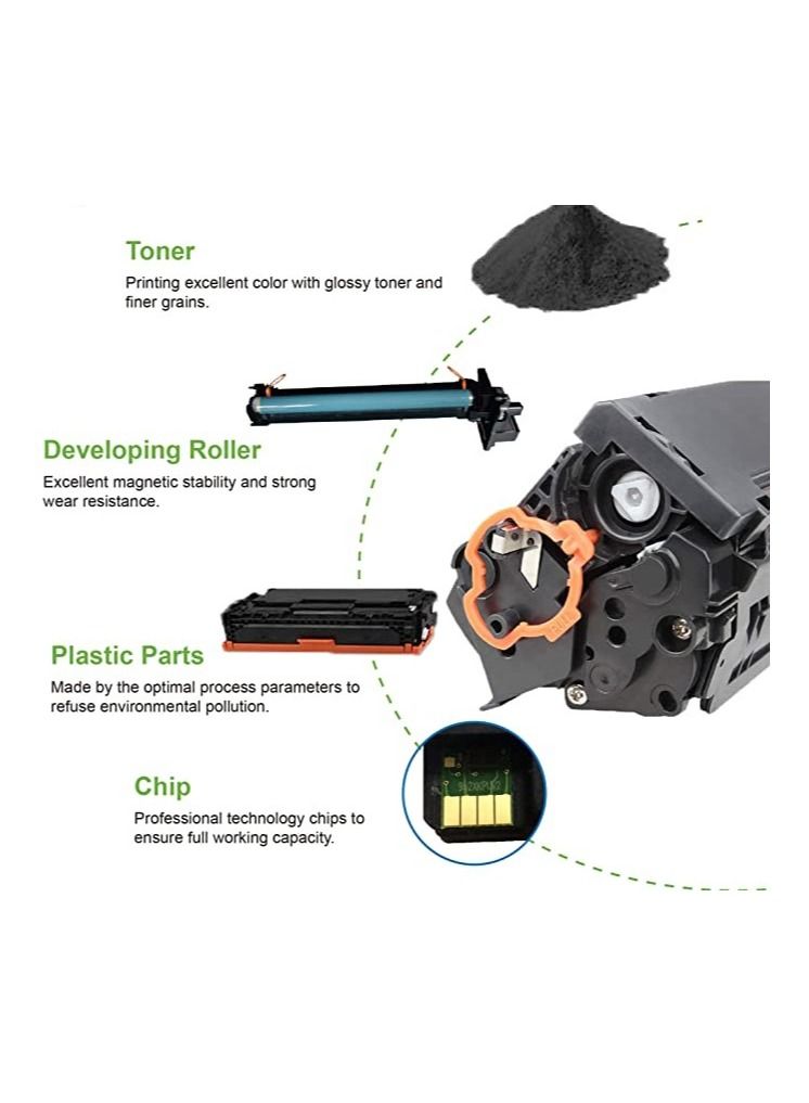 تيرابايت حبر أسود متوافق مع تيرابايت CE278A - Image 2