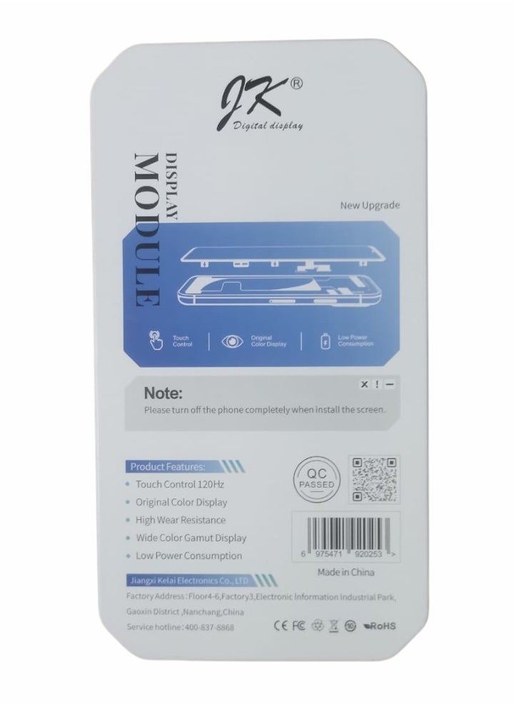 JK LCD screen for Apple iPhone 15 pro max black  - Image 3
