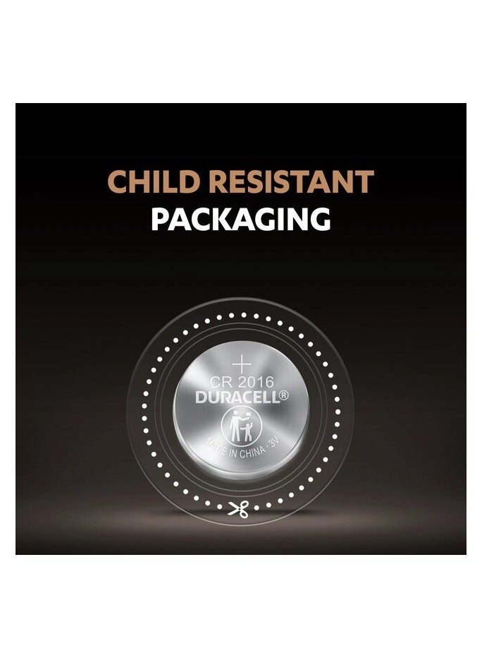 دوراسيل 2-Pieces Duracell CR2016 Lithium 3V Batteries - Image 2