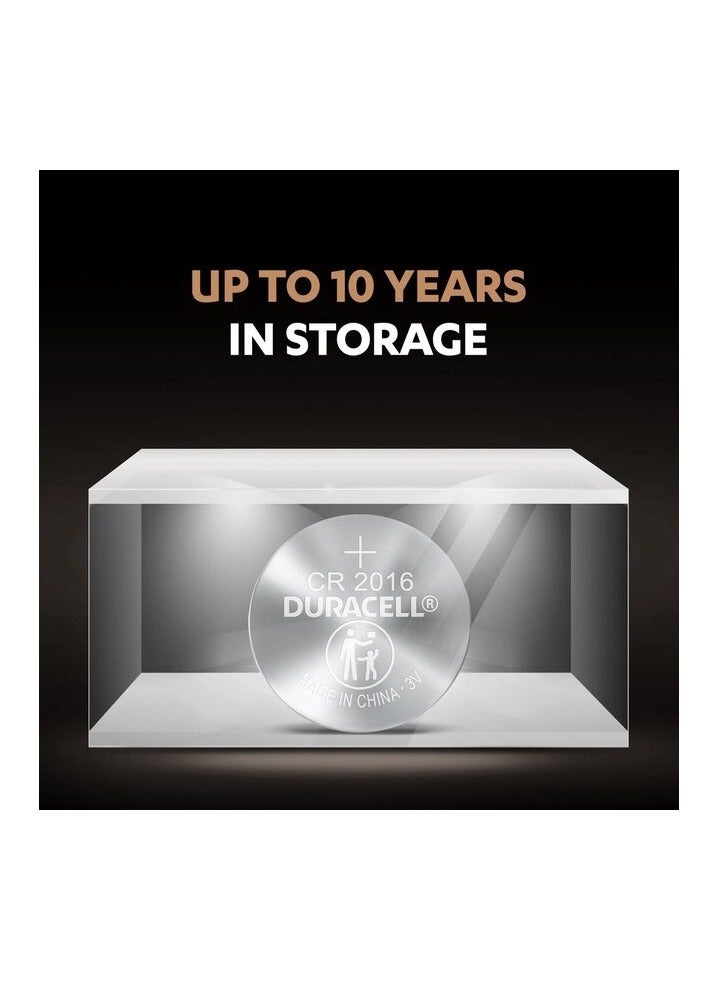 دوراسيل 2-Pieces Duracell CR2016 Lithium 3V Batteries - Image 4