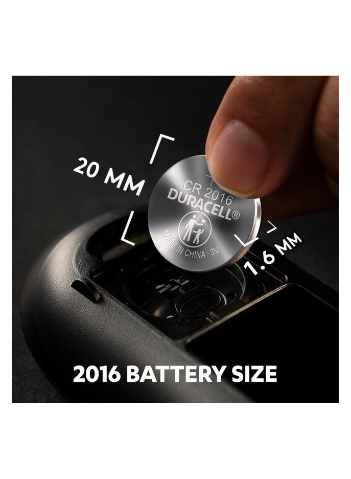 دوراسيل 2-Pieces Duracell CR2016 Lithium 3V Batteries - Image 5