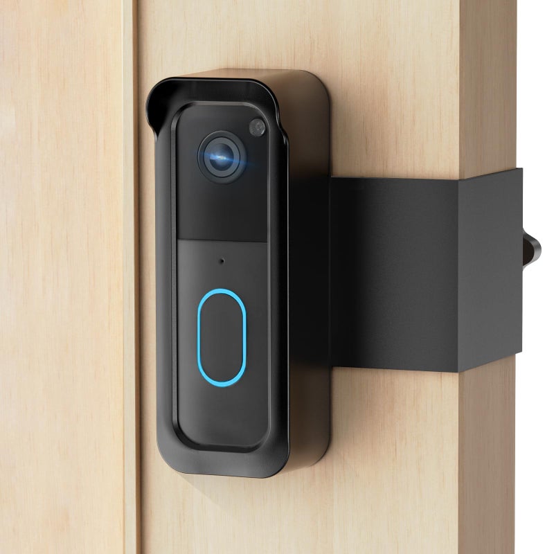 Satisure Blink Doorbell Mount, 2nd Gen Anti-Theft Blink Doorbell Camera Mount No Drilling with Rain Cover, Fit for Blink Video Doorbell 1st & 2nd Gen, No Block Sensor & Night Vision - Image 1