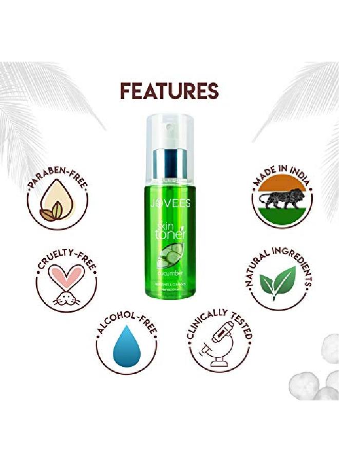 Jovees Herbal Cucumber Skin Toner 200Ml - Image 4