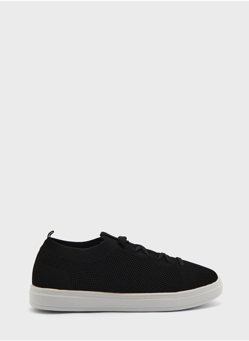 Ginger - Knit Speckled Sole Sneaker - Image 1