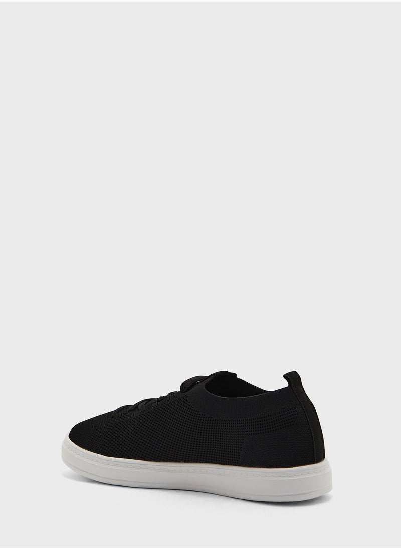 Ginger - Knit Speckled Sole Sneaker - Image 1