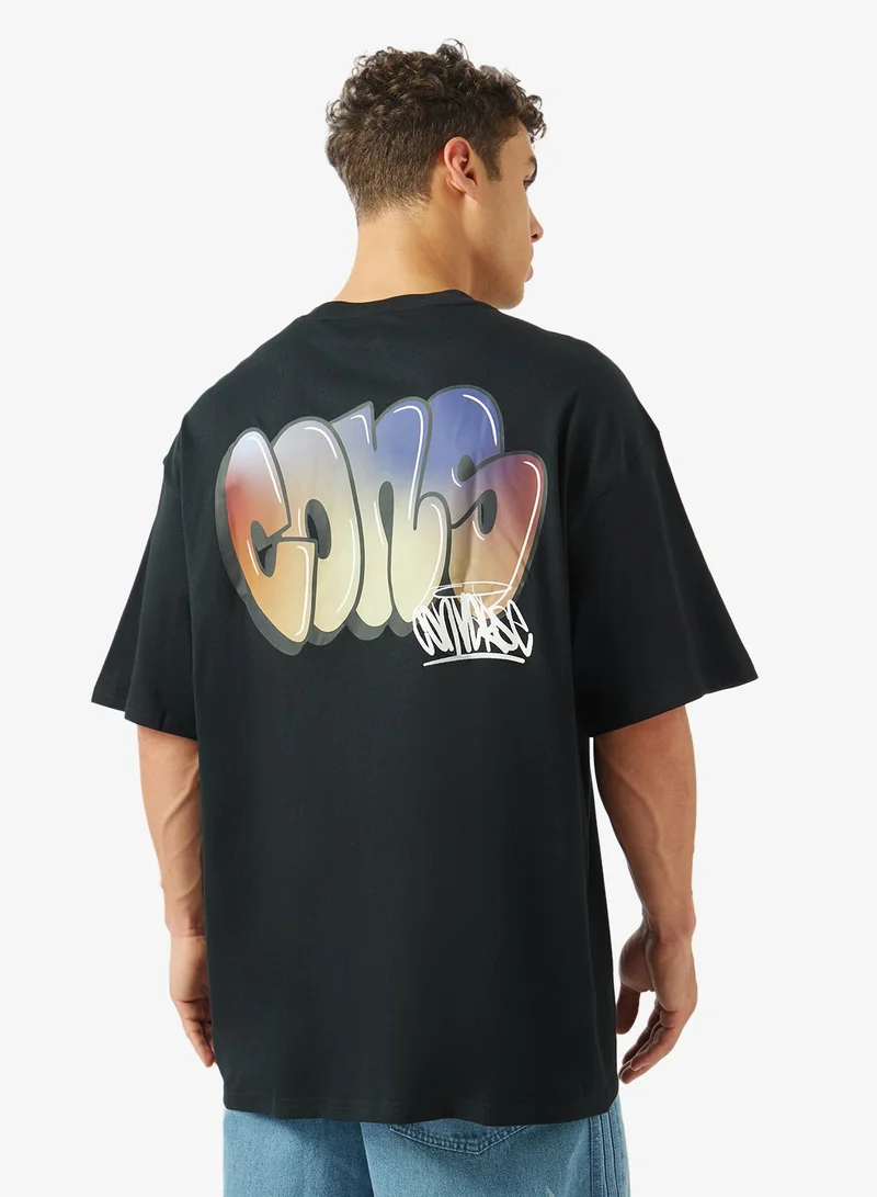 CONVERSE Graffiti Graphic T-Shirt