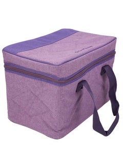 AL SANIDI Khamis Mushait bag for trips, Camping bag, Lilac, Size 42*30*26Cm  - Image 3