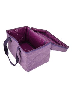 AL SANIDI Khamis Mushait bag for trips, Camping bag, Lilac, Size 42*30*26Cm  - Image 5