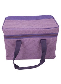 AL SANIDI Khamis Mushait bag for trips, Camping bag, Lilac, Size 42*30*26Cm  - Image 2