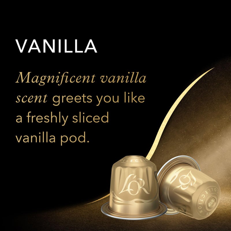 L'OR Espresso Capsules, 30 Count Variety Pack Vanilla/Chocolate/Caramel, Single-Serve Aluminum Coffee Capsules Compatible with the L'OR BARISTA System & *Nespresso Original Machines - Image 4
