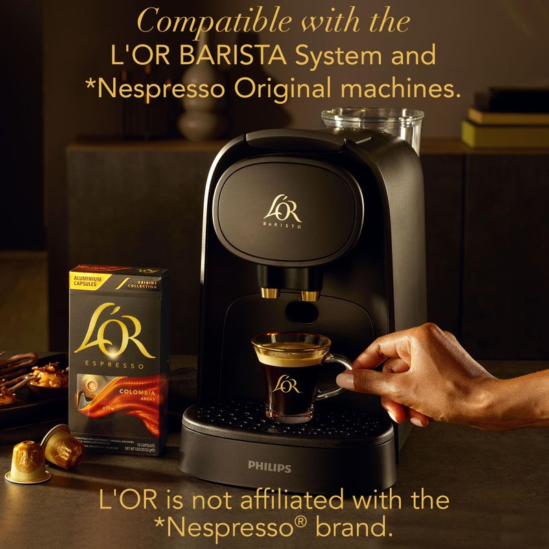L'OR Espresso Capsules, 30 Count Variety Pack Vanilla/Chocolate/Caramel, Single-Serve Aluminum Coffee Capsules Compatible with the L'OR BARISTA System & *Nespresso Original Machines - Image 2