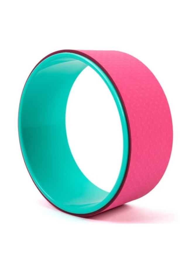 Volcan Fitness Yoga Wheel – Non-Slip Yoga Prop Wheel for Backbends, Stretching, Flexibility & Core Training | Strong & Comfortable Yoga Roller for Home Workout & Pilates - Image 1