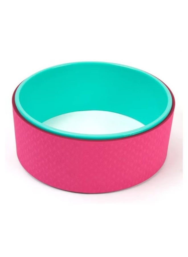 Volcan Fitness Yoga Wheel – Non-Slip Yoga Prop Wheel for Backbends, Stretching, Flexibility & Core Training | Strong & Comfortable Yoga Roller for Home Workout & Pilates - Image 2