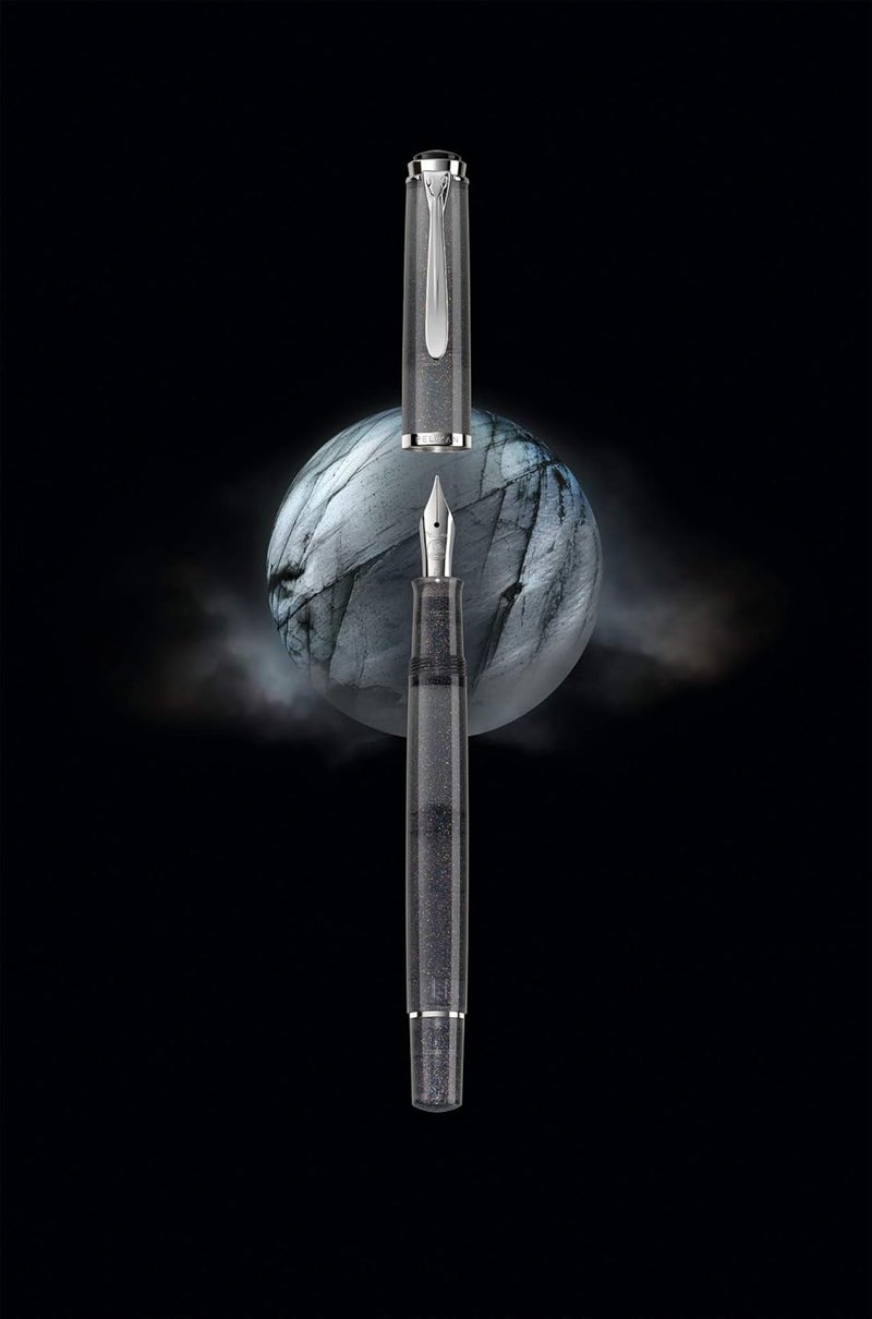 Pelikan Pelikan 816724 Special Edition Classic M205 Piston Fountain Pen Moonstone EF in Folding Box  - Image 3
