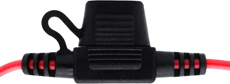 VANTRONIK Waterproof Mini Inline Fuse Holder with 16 Gauge AWG Wire 12 Inches Long, Fit for ATM Blade Small Fuse in Vehicle/Boat/RV/Tractor, 10 Pack - Image 5