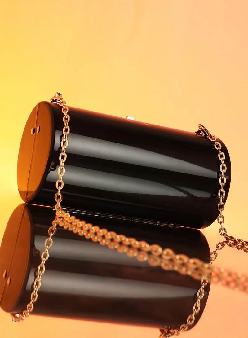 صوص هاوت حقيبة كلاتش كولومنر - أسود أونيكس