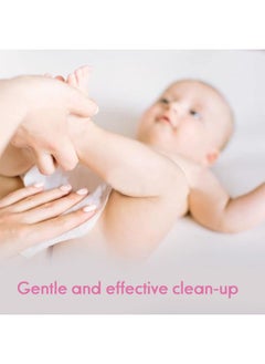 Cool Ultra Soft & Gentle Baby Wipes for Sensitive and Delicate Skin 80 Wet Wipes  - Image 2
