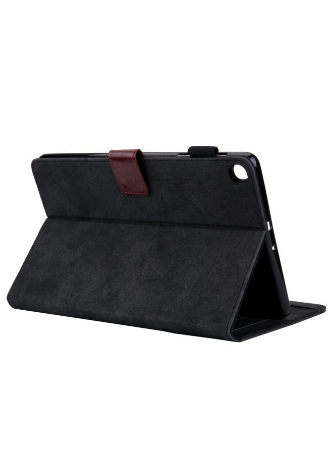 Applicable To Samsung Tab A 10.1-inch T500 T720T290X200 Tablet PC Protective Case X210 Leather Case-Color:Pink-Applicable Model:Samsung Galaxy Tab A7(2020)SM-T500/T505/T509