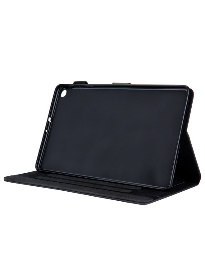 Applicable To Samsung Tab A 10.1-inch T500 T720T290X200 Tablet PC Protective Case X210 Leather Case-Color:Pink-Applicable Model:Samsung Galaxy Tab A7(2020)SM-T500/T505/T509