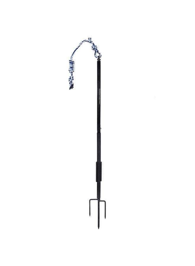 Highland Farms Select Dog Retractable Interactive Training Tug Toy - Pet Obedience Training Tug - Stable Exercise Metal Pole & Spring Rod with Replaceable Chew Rope for Small/Medium Dogs - Image 1