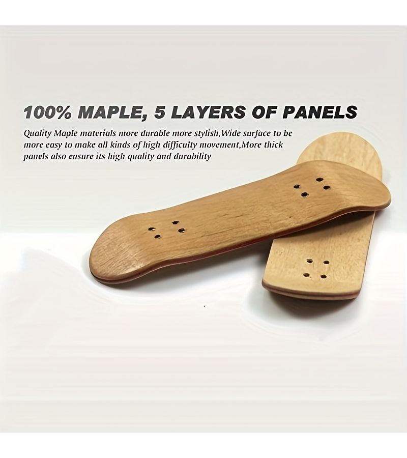 Fingertip Skateboard Set Mini Professional Training Tool With Ball Bearings - Image 4