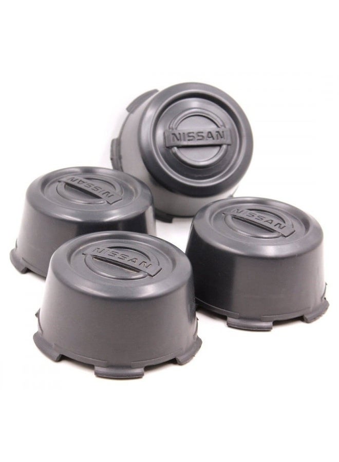 Wheel Center Caps for Nissan Datsun 1998-2016 OEM Style Replacement with Premium ABS Material