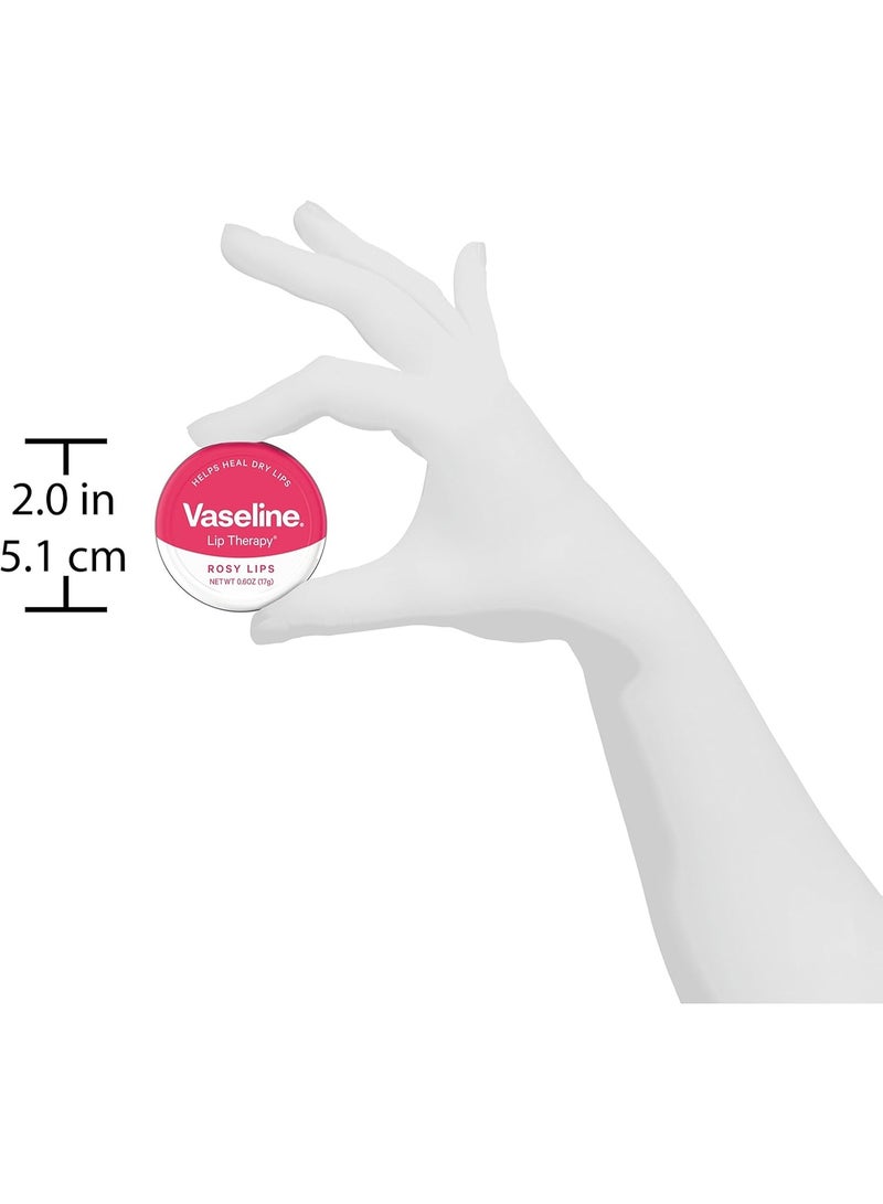 Vaseline Lip Therapy, Rosy Lips, 17g - Image 4