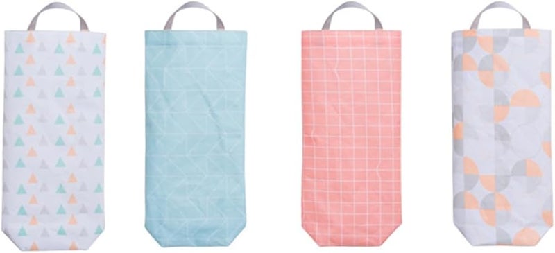 قطعتان من حقيبة تخزين وتعليق قمامة من قماش أكسفورد منظِّم للخزانة المطبخية - Image 1