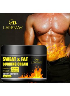 Sweat And Fat Burning Cream, Cellulite Firming And Slimming Cream For Men And Women, Weight Loss Slimming Workout Enhancer, Cellulite Treatment For Thighs, Legs, Abdomen, Arms And Buttocks 120G