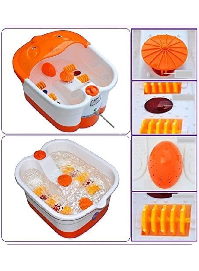 Foot Bath Spa Massager and Roller Callus Remover - Image 1