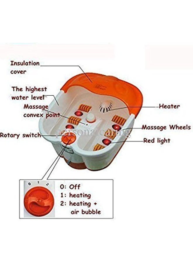 Foot Bath Spa Massager and Roller Callus Remover - Image 5