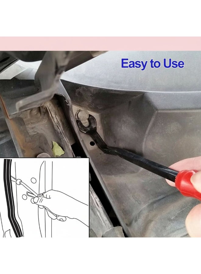 Dunekart Car Retainer Clips & Plastic Fasteners Kit 415 Pcs  18 Sizes Auto Push Pin Rivets Trim Panel & Bumper Clips with Removal Tool Universal Car Accessories - Image 3