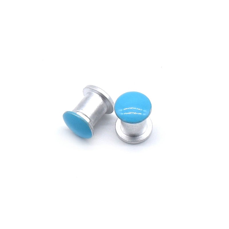 Generic HKUCO Replacement Blue/Yellow 2 pairs Screws Stainless Steel For Oakley Jawbone  - Image 2