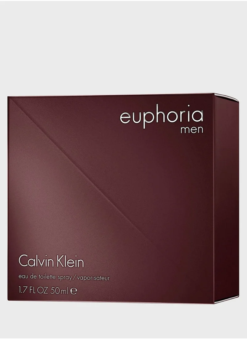 CALVIN KLEIN Euphoria For Men Eau De Toilette 50ml