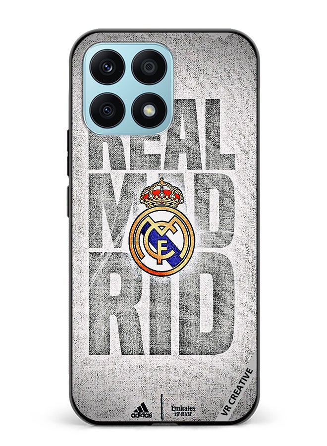 VR CREATIVE Protective Case Cover For Honor X8a Real Madrid Logo Design Multicolour - Image 1