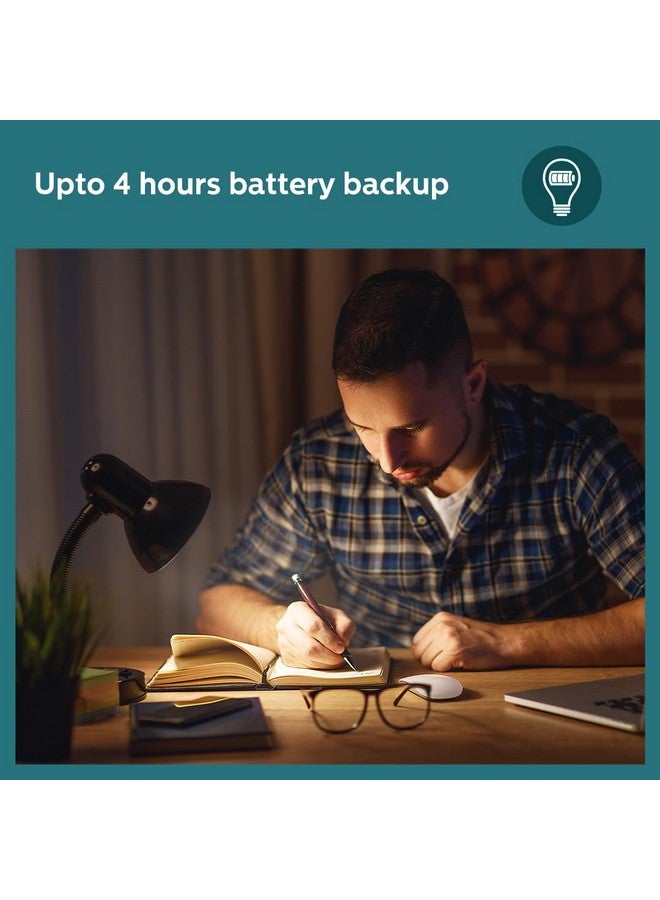 Philips مصباح طوارئ LED من فيليبس 10 واط B22D (ضوء نهاري بارد/أبيض كريستالي، عبوة من 1) - Image 2