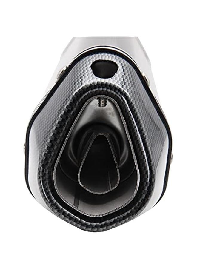 Arabest - Carbon Fiber Universal Slip-On Muffler for Motorcycle, Dirt Bike, Street Bike, Scooter, ATV Racing Pipes. - Image 1