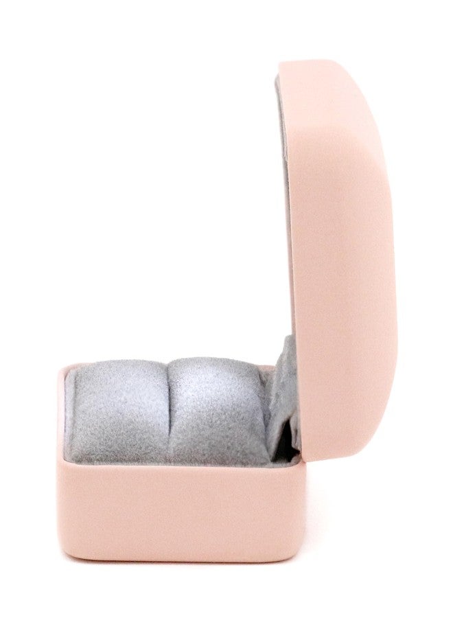 Naimo Square Engagement Ring Box Leather Ring Box with LED Light Jewelry Gift Box for Proposal Wedding Ceremony - Image 5