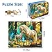 LELEMON Puzzles for Kids Ages 46Unicorn 100 Piece Puzzles for Kids Ages 48 in a Metal BoxEducational Jigsaw Puzzles 100 Piece Puzzle Games Puzzle Toys for Girls and Boys - Image 4