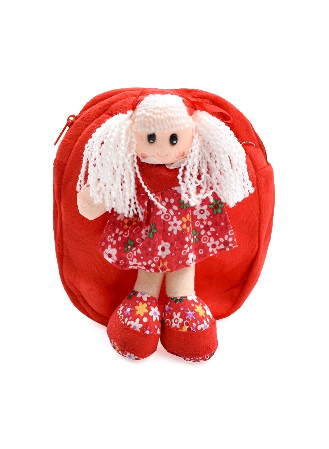 Stuffed Doll with Bag  - Image 1