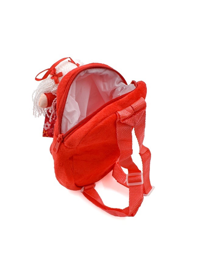 Stuffed Doll with Bag  - Image 4