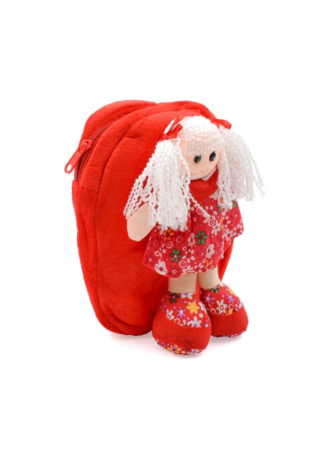 Stuffed Doll with Bag  - Image 2