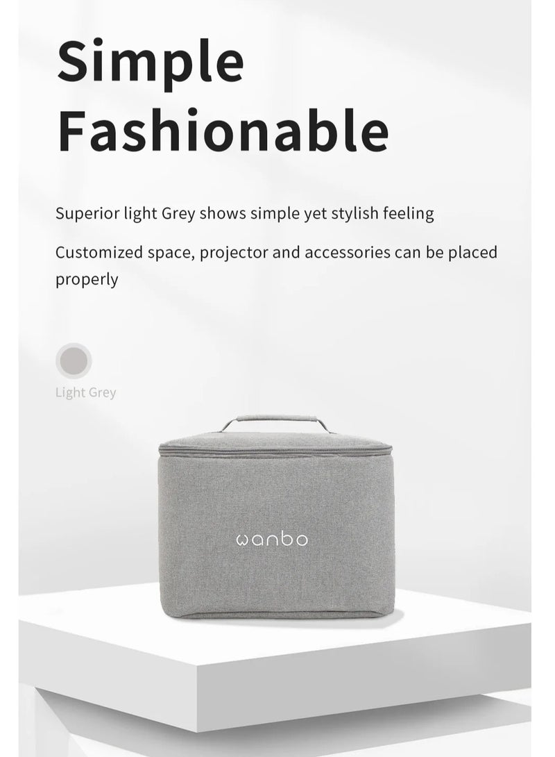 wanbo Projector Bag compatible with Mozart 1 and Mozart 1 Pro Portable Protective Storage Case  - Image 5