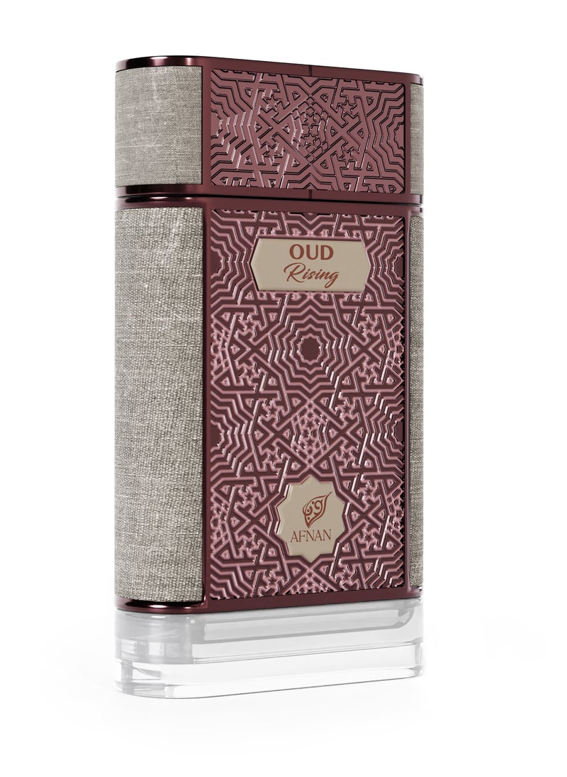 Afnan Oud Rising Unisex Eau de Parfum, 80 ML  - Image 2