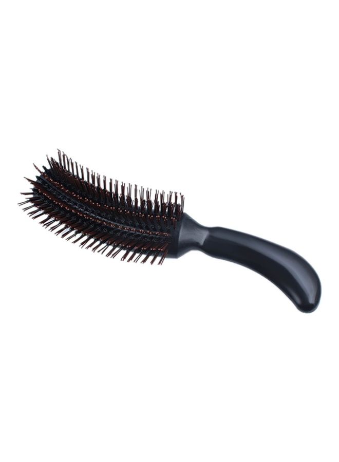 NIBEMINENT S-Shaped Curved Hair Comb Black 28x7x4cm