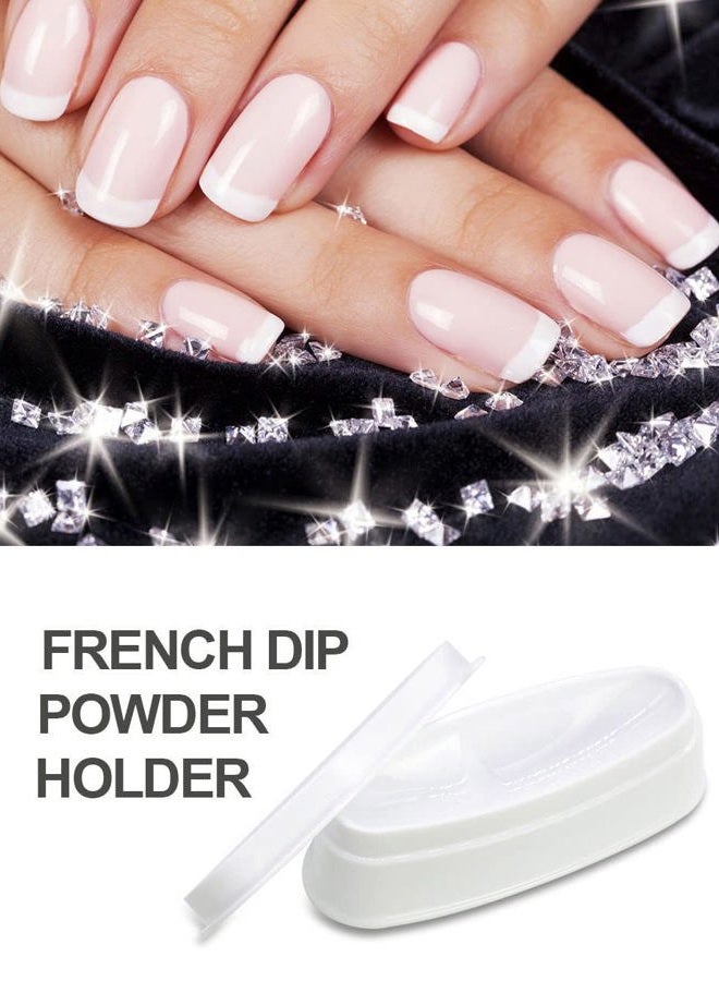 Armear Fashion Nail Dipping Powder French Tray Manicure Mould Nail Dip Container - Image 5