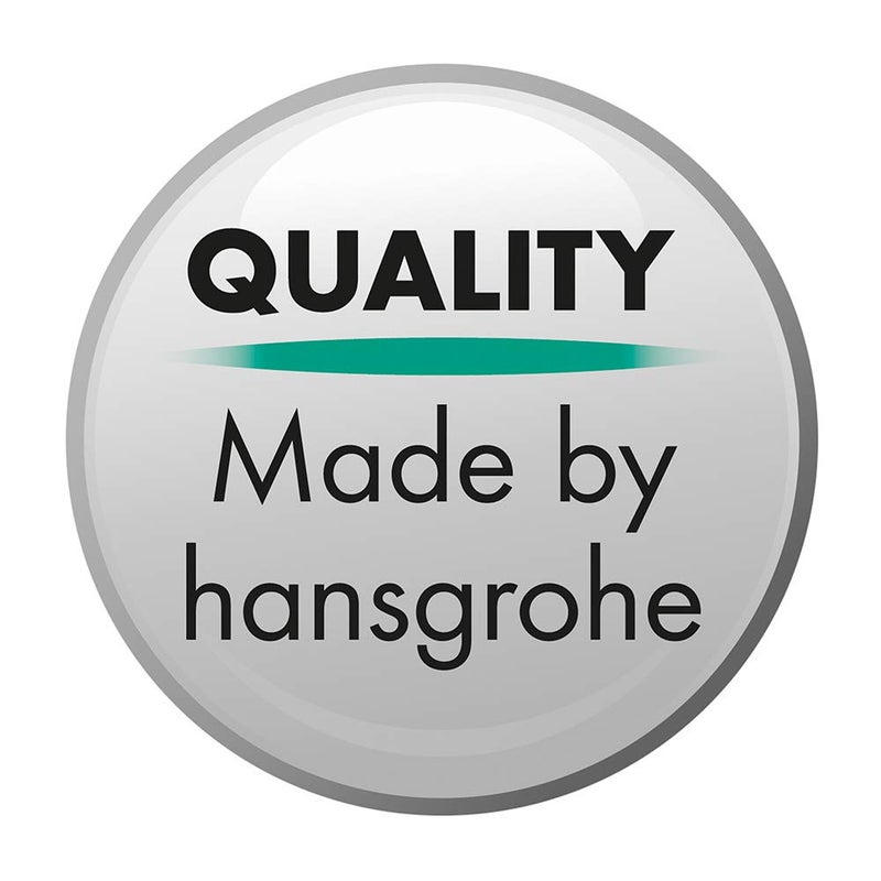 hansgrohe Toilet Paper Holder Easy Install 6-inch Modern Coordinating Accessories in Chrome, 40526000 - Image 4