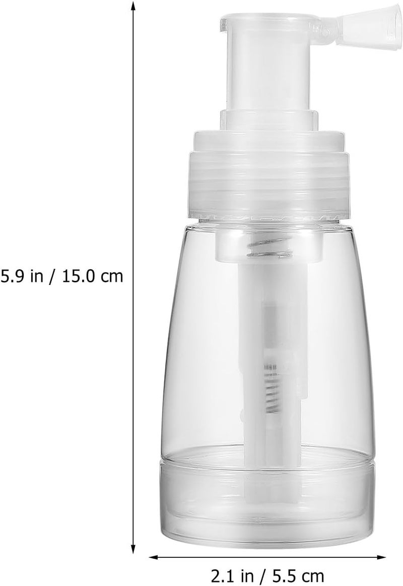 2pcs 180ml Hair Fiber Spray Applicator Bottles Dry Powder Puffer Sprayer for Hair Styling and Salon Use - Image 2