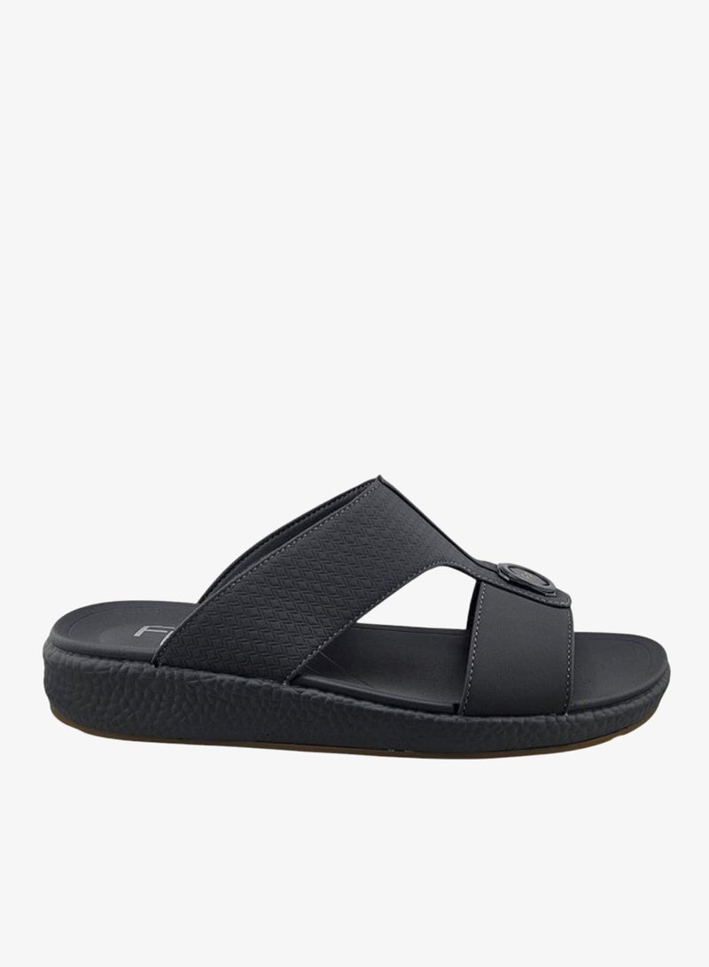 Footprint Cushion Ease Arabic Sandals for Men – Comfortable Cushioned Slip-On Slippers for Daily Wear - Image 1