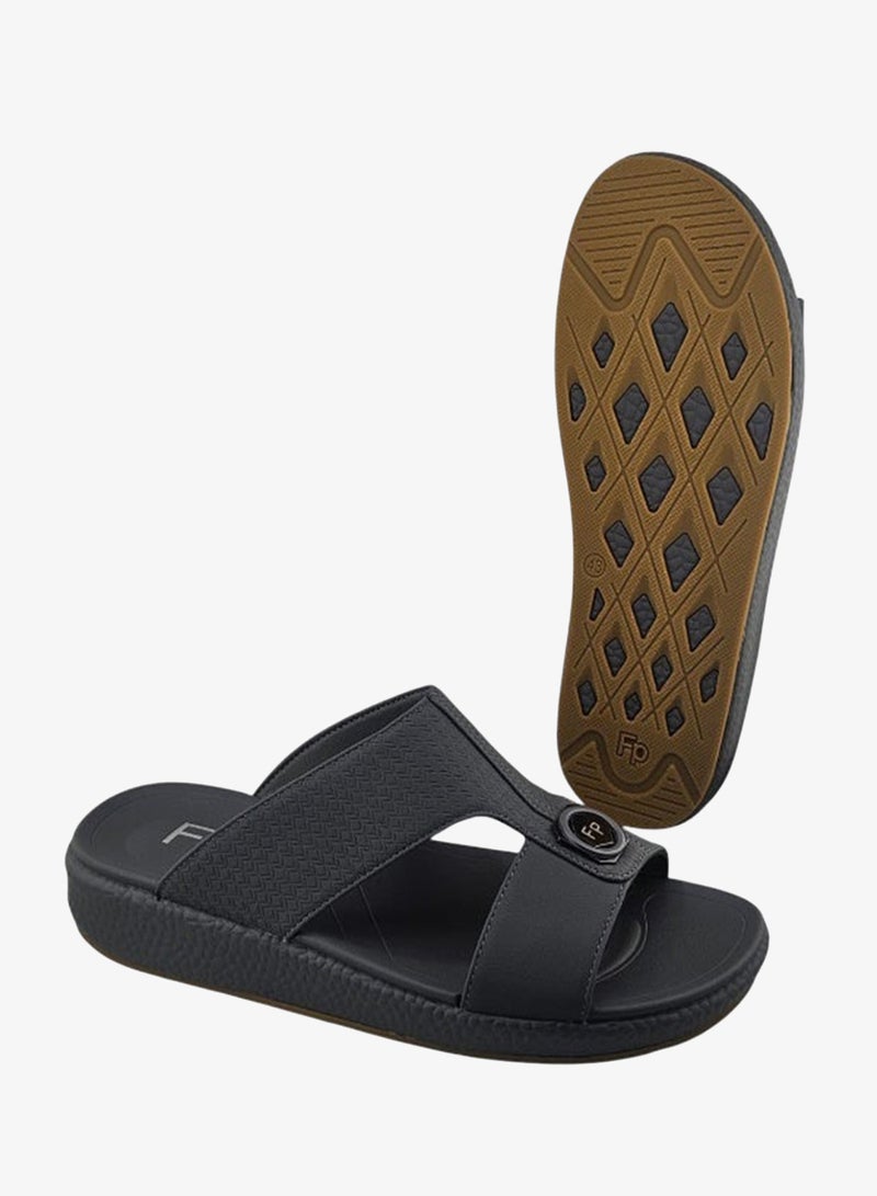 Footprint Cushion Ease Arabic Sandals for Men – Comfortable Cushioned Slip-On Slippers for Daily Wear - Image 4